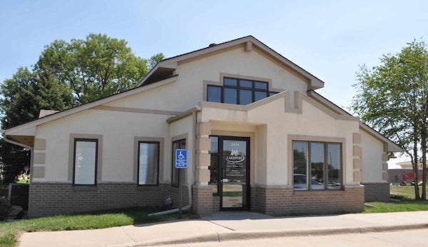 The exterior of The Dentist at Lakeport office in Sioux City, Iowa
